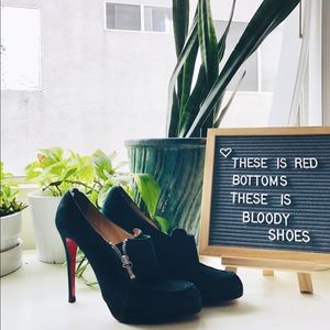 Christian Louboutin Platform Red Sole Pumps